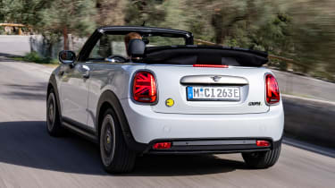 2023 MINI Electric Convertible - rear 1